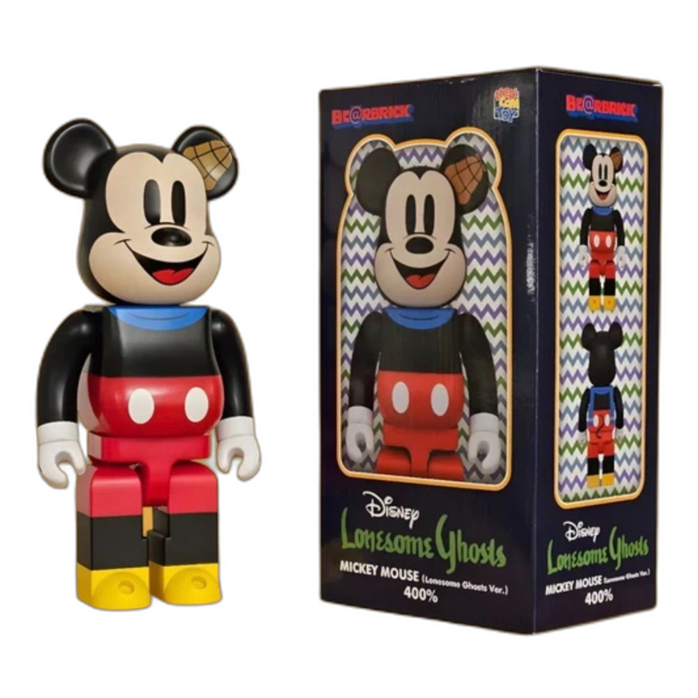 BE@RBRICK Mickey Mouse Lonesome Ghosts Ver 400% Medicom Toy Disney NEW